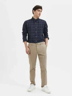 SLHSLIM-NEW MILES 175 FLEX CHINO W