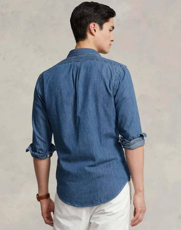 Slim Fit Denim Shirt