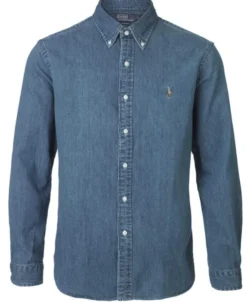 Slim Fit Denim Shirt