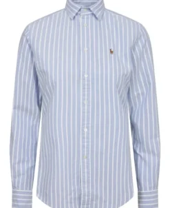 Slim Fit Striped Oxford Shirt