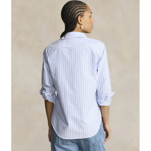 Slim Fit Striped Oxford Shirt