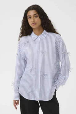 SLJoa Bow Striped Shirt