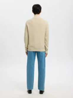 SLMDANE LS KNIT STRUCTURE FULL ZIP