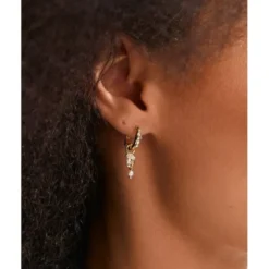 SLOAN earrings gold-plated