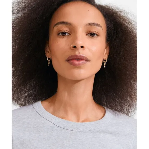 SLOAN earrings gold-plated
