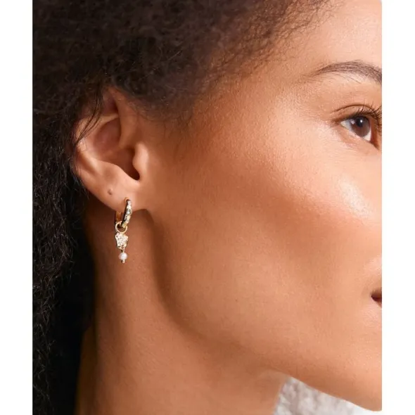 SLOAN earrings gold-plated