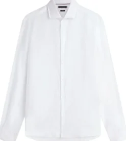Smart Casual Slim Fit Pure Linen Shirt