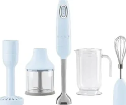 Smeg HBF03RDEU stavblender pastel blå
