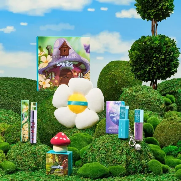 Smurfette Smooches - Essential Lip Duo + nyckelring