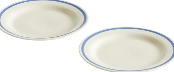 Sobremesa Plate-18,5 Set of 2-Blue