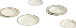 Sobremesa Plate-18,5 Set of 2-Blue