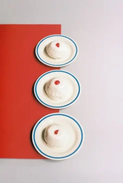 Sobremesa Plate-18,5 Set of 2-Blue