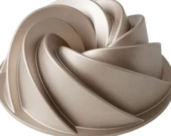 Sockerkaksform Swirl 24 x 9 cm Rose gold