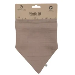 Solid muslin bib
