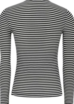 SRFenja Stripe O-neck Top