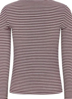 SRFenja Stripe O-neck Top