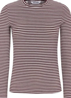 SRFenja Stripe O-neck Top