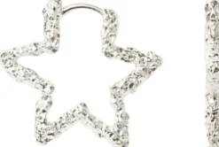 Star Sparkly Hoops