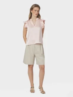 Stella Heavy Sateen Blouse