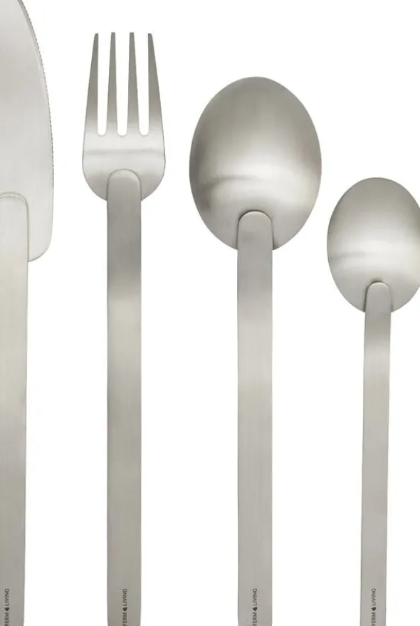 Stelo Cutlery - Set of 4 - Brushed Stainless Steel