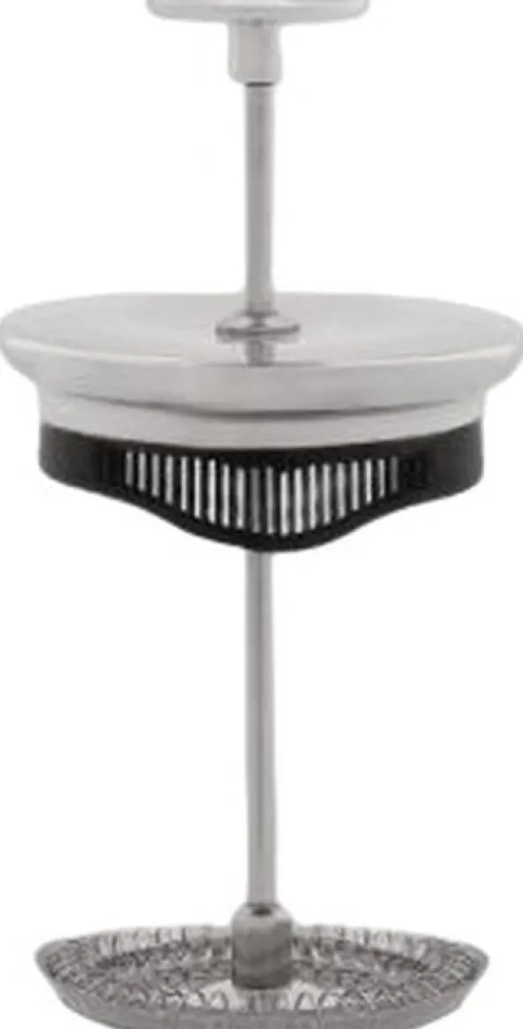 Stemplekande Preziosa, 3 kop Stål Bialetti