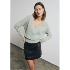 Stephanie leather skirt