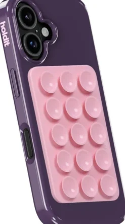 Sticky Plate Magnet Pink