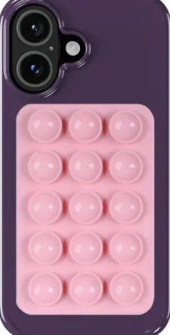 Sticky Plate Magnet Pink