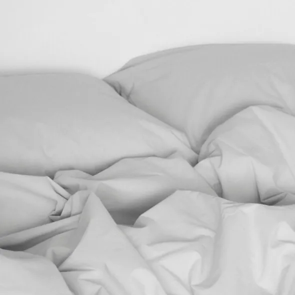 Stonewashed percale sengesæt