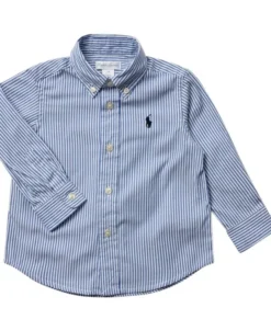 Striped Cotton Oxford Shirt