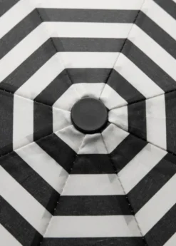 Stripe-printed umbrella
