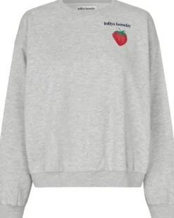 SydneyLL Strawberry Sweatshirt LS - Cotton Blend