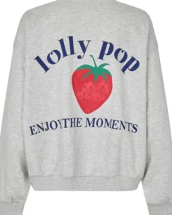 SydneyLL Strawberry Sweatshirt LS - Cotton Blend