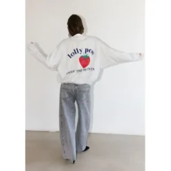 SydneyLL Strawberry Sweatshirt LS - Cotton Blend