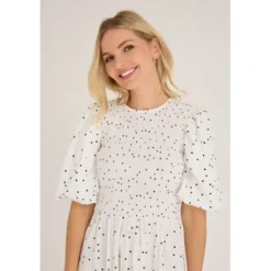 Tabita dot dress