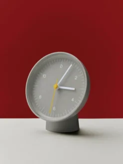 Table Clock Recycled-Grey