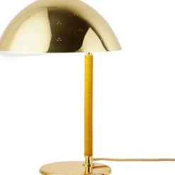 9209 Table Lamp (Base: Brass, Shade: Polished Brass)