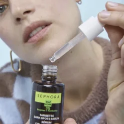 Targeted Dark Sports Serum - for Face & Neck with 3% Kombucha + Enzyme