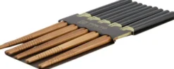 TDS Bamboo Chopstick Set/5 Black