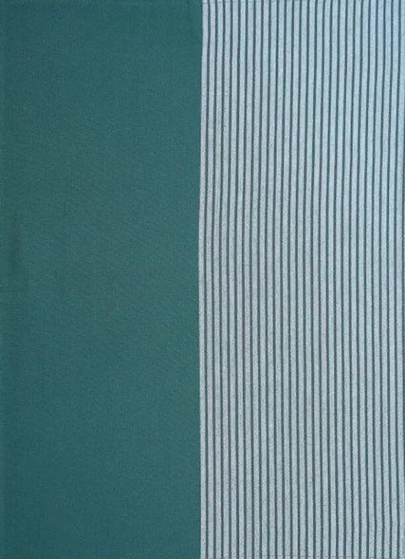 Tea Towels 50x70 cm MIX - Randig dark green