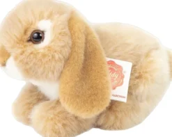 Teddy Hermann - Liggende kanin beige 18 cm