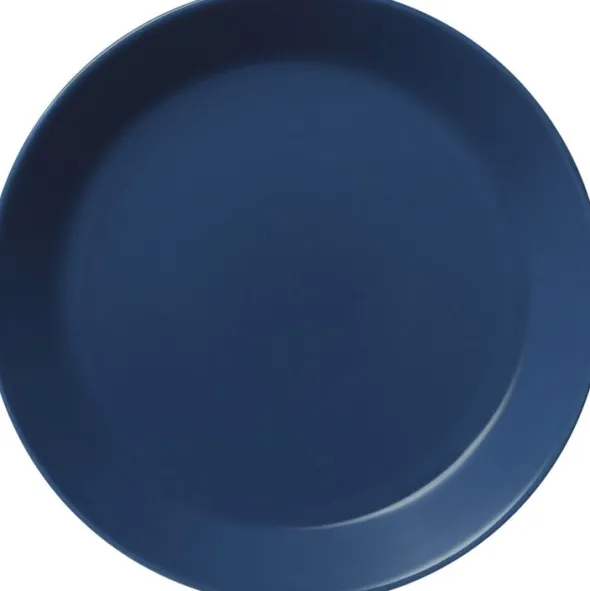 Teema 23 cm tallerken vintage blå