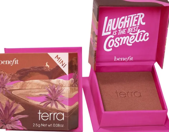 Terra WANDERful World Blush Powder reseförpackning mini