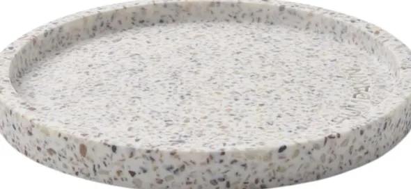 Terrazzo round tray