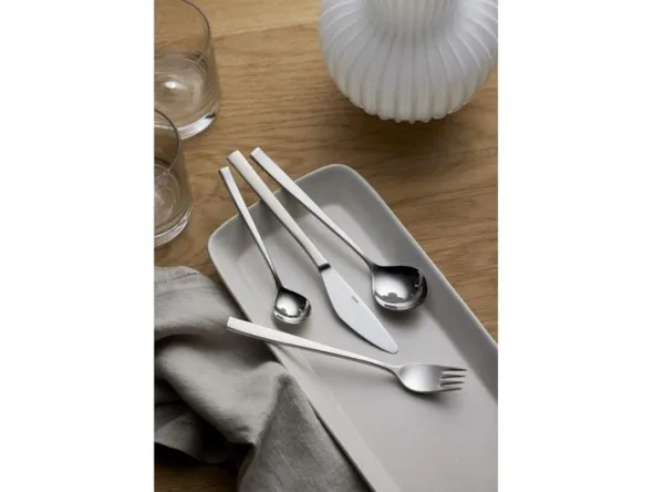 Tesked Fuga 14 cm Matt/Blankt stål