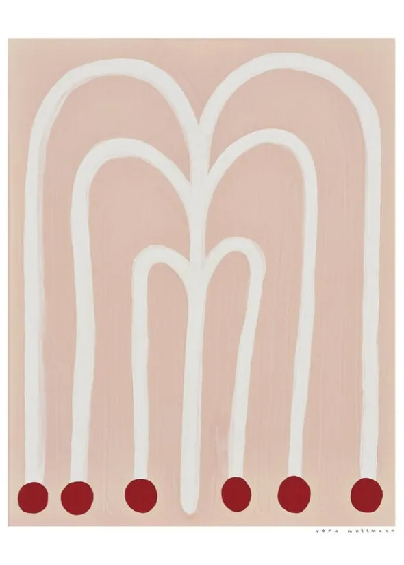 The Poster Club x Vera Mattmann - Grosse Blume