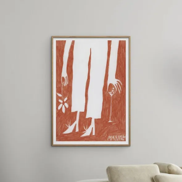 The Poster Club x Vera Mattmann - Grosse Blume