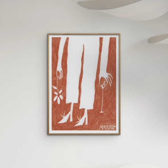 The Poster Club x Vera Mattmann - Grosse Blume