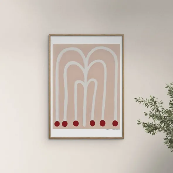 The Poster Club x Vera Mattmann - Grosse Blume