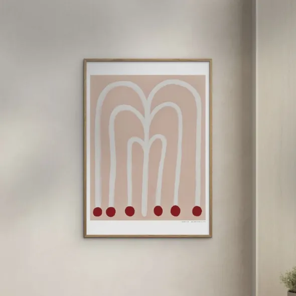 The Poster Club x Vera Mattmann - Grosse Blume